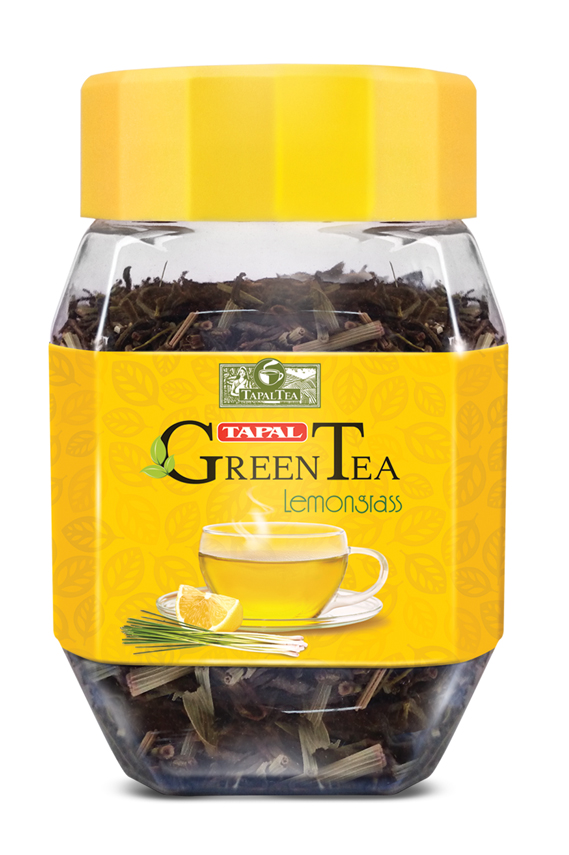 Tapal Green Tea Jar - Lemongrass - Click Image to Close